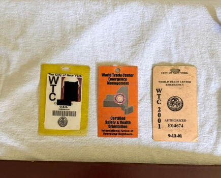 Official and Original Ground Zero ID Tags My Father's ID tags from Ground Zero